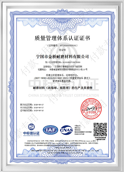Our Certifications